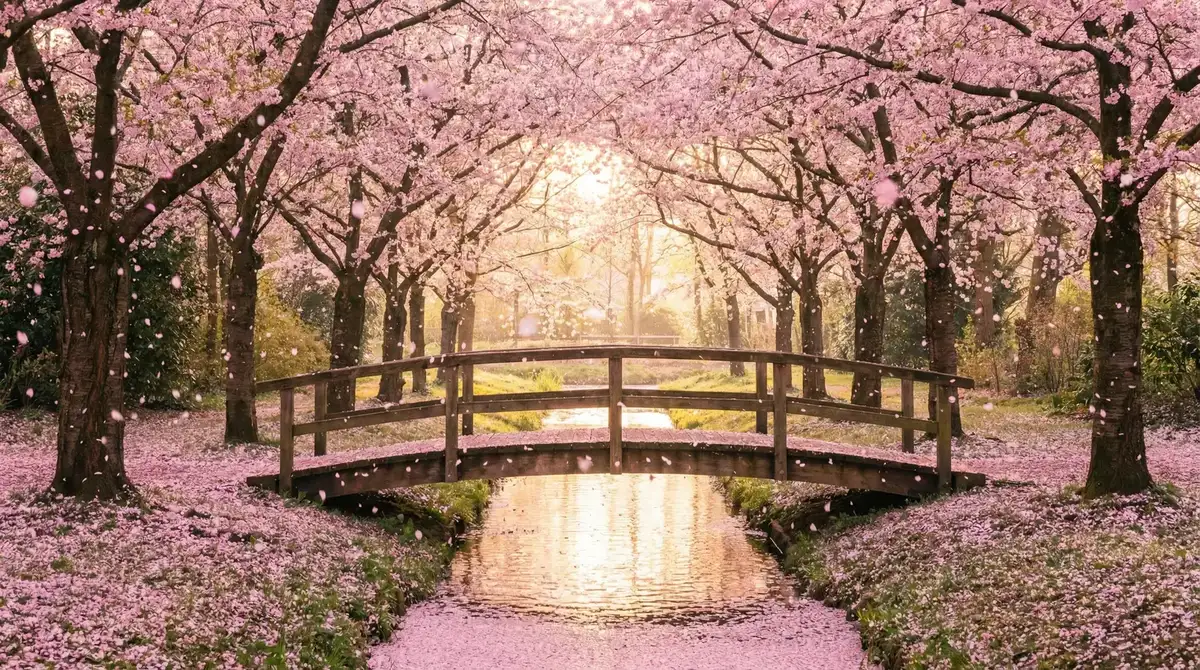 樱花桥畔 - EEUSS影院直达入口 唯美风景